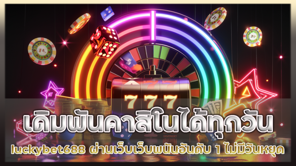 เดิมพันคาสิโนได้ทุกวัน luckybet688